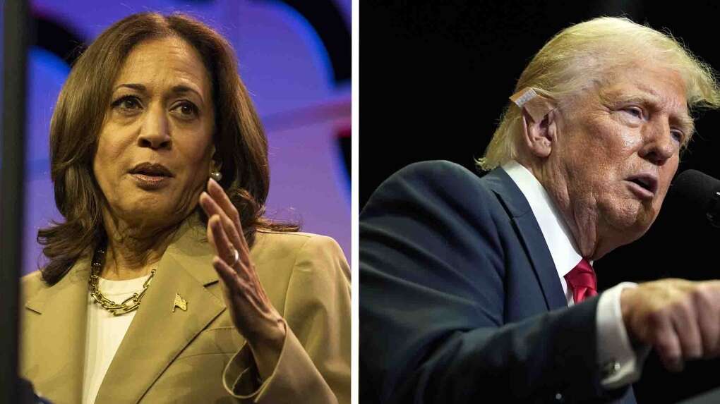 Trump refuses He refused to execute debates until after Kamala Harris's nominee