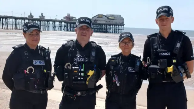 Police Managed to Keep Order in Blackpool